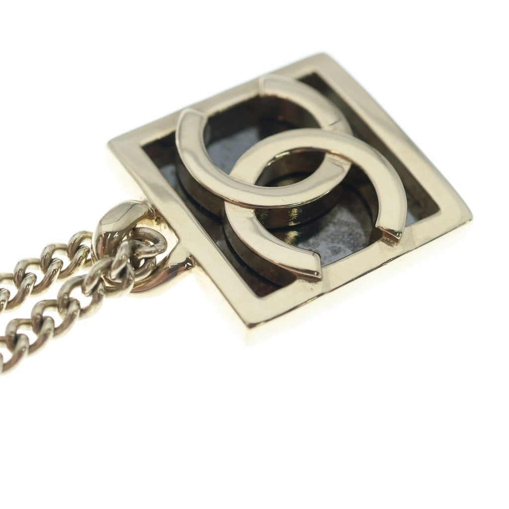 CHANEL(シャネル) ココマーク スクエア ネックレス ゴールド レディース