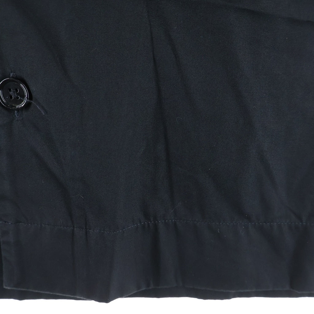 GIVENCHY(ジバンシィ) BOXY FIT S/S Shirt ボクシーフィット ショルダーロゴ刺繍 半袖シャツ ブラック BM60T51YB2