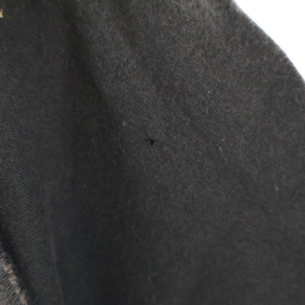NVRFRGT(ネバーフォーゲット) PANELED HALF SLEEVE T-SHIRT パネルド ハーフ スリーブ ドッキング クルーネック 半袖カットソー Tシャツ ブラック EXC252T01