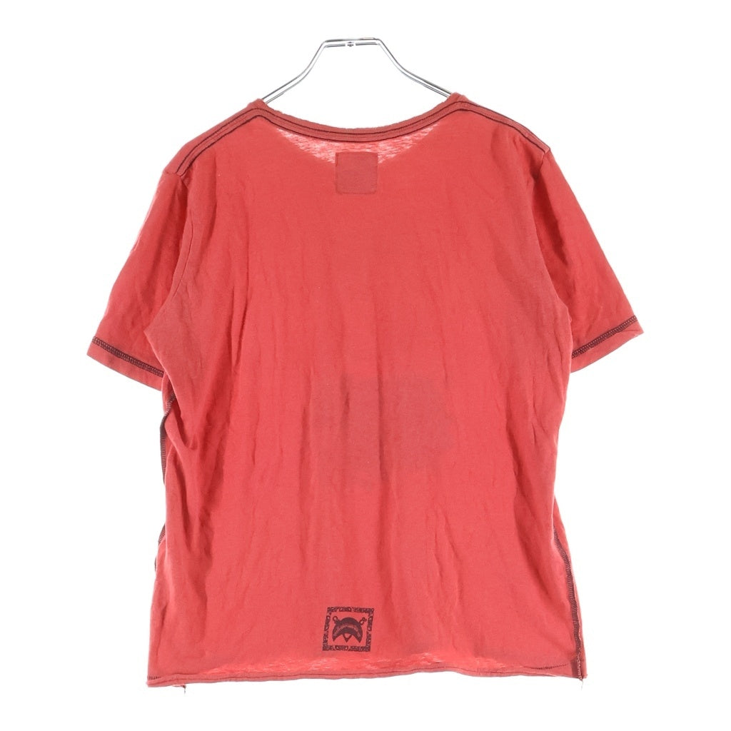 UNDERCOVER(アンダーカバー) 03SS SCAB期 インサイドアウト 半袖Tシャツ カットソー レッド