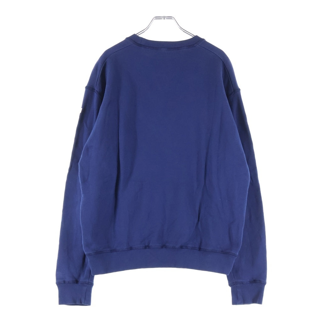 DSQUARED2(ディースクエアード) ロゴプリント クルーネック スウェットトレーナー ネイビー S74GU0359 S25030