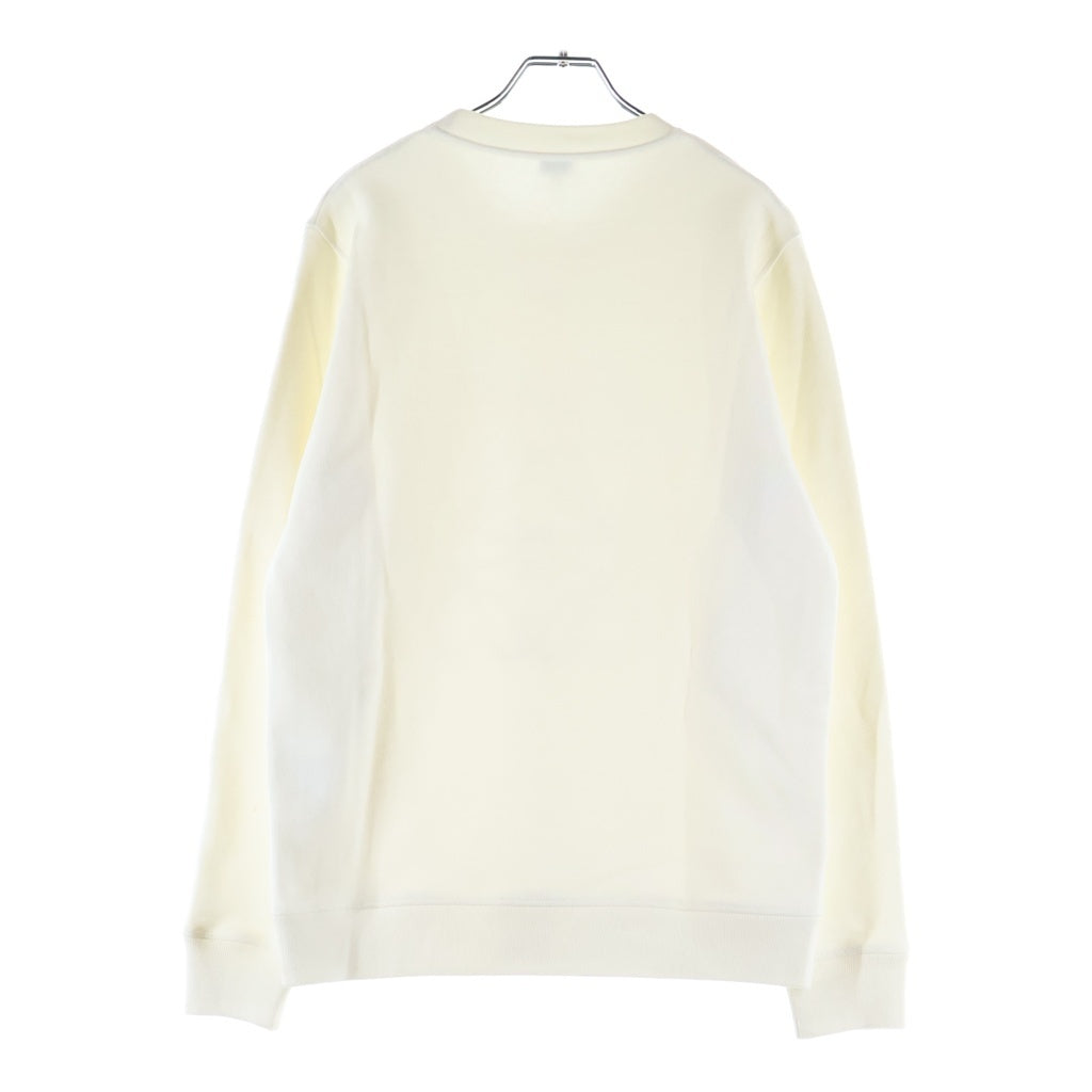 LOEWE(ロエベ) Anagram Sweatshirt アナグラムロゴ刺繍 クルーネック スウェットトレーナー ホワイト H526341XA1