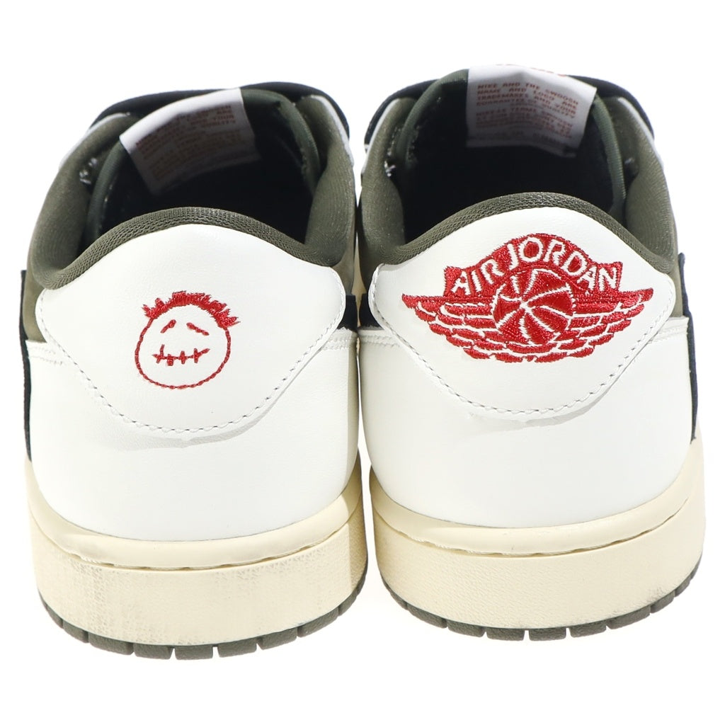 NIKE(ナイキ) ×TAVIS SCOTT AIR JORDAN1 LOW OG SP エアジョーダン1 ローカットスニーカー カーキ US11.5/29.5cm DM7866-200