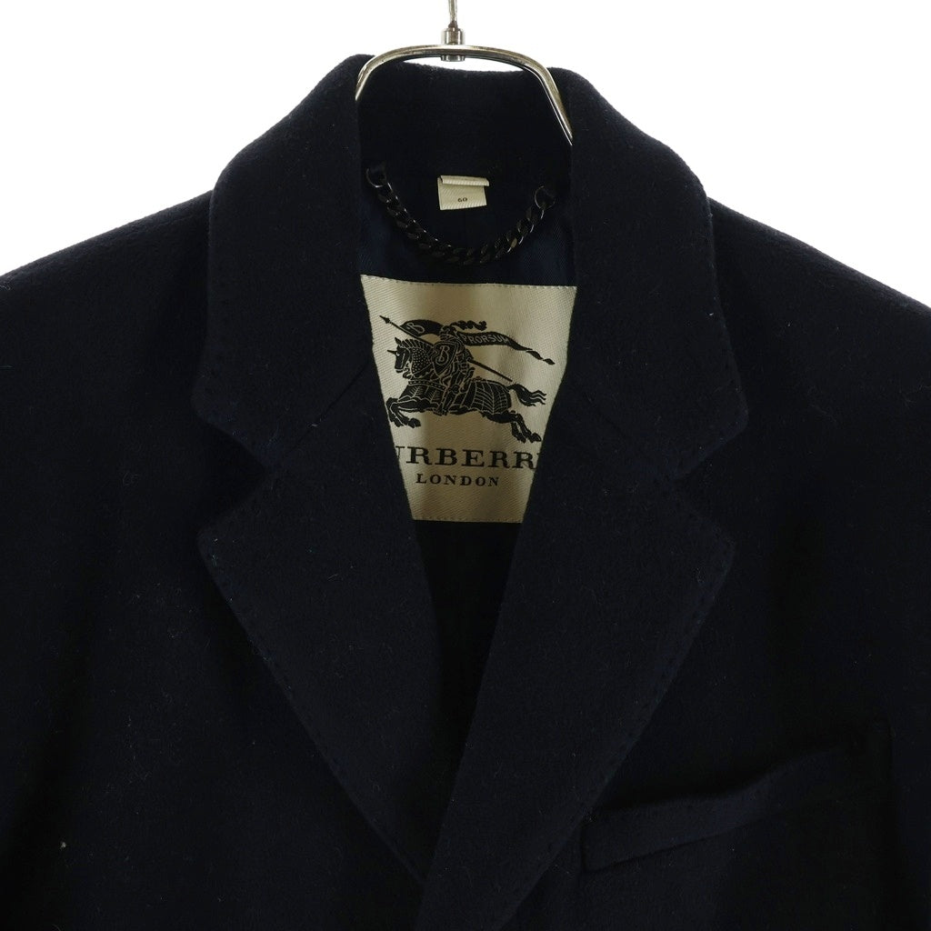 BURBERRY LONDON(バーバリーロンドン) カシミヤ チェスターコート ブラック