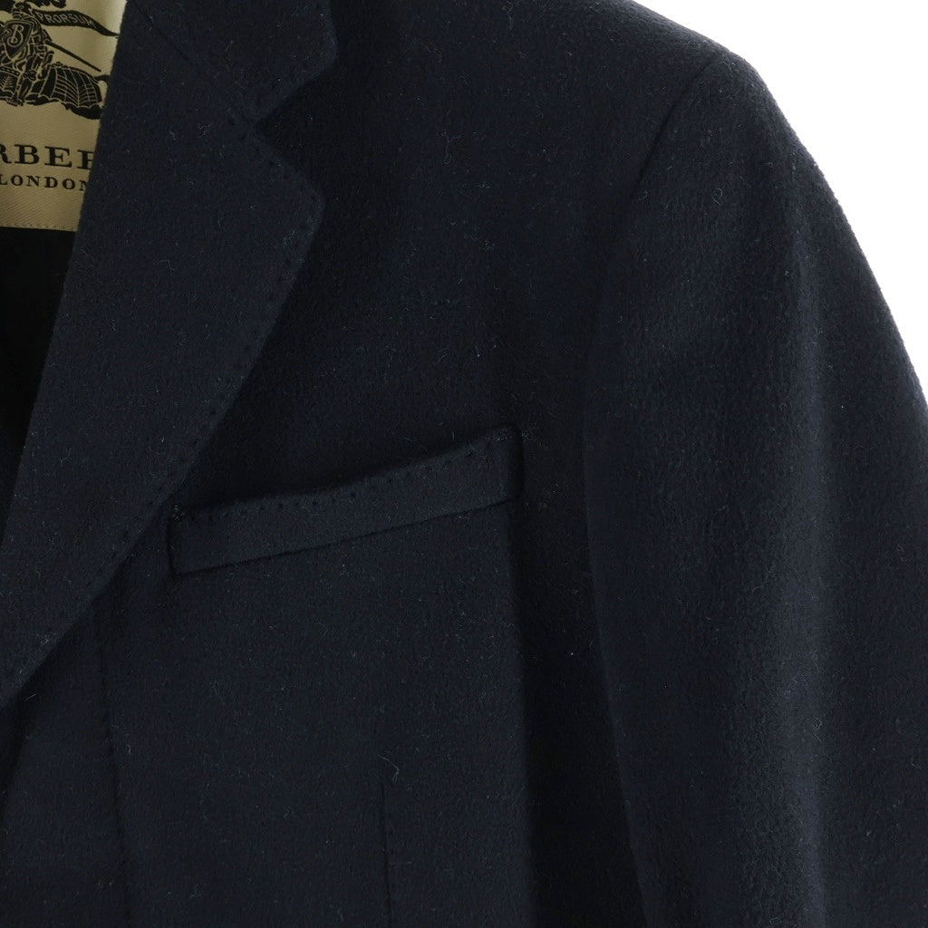 BURBERRY LONDON(バーバリーロンドン) カシミヤ チェスターコート ブラック