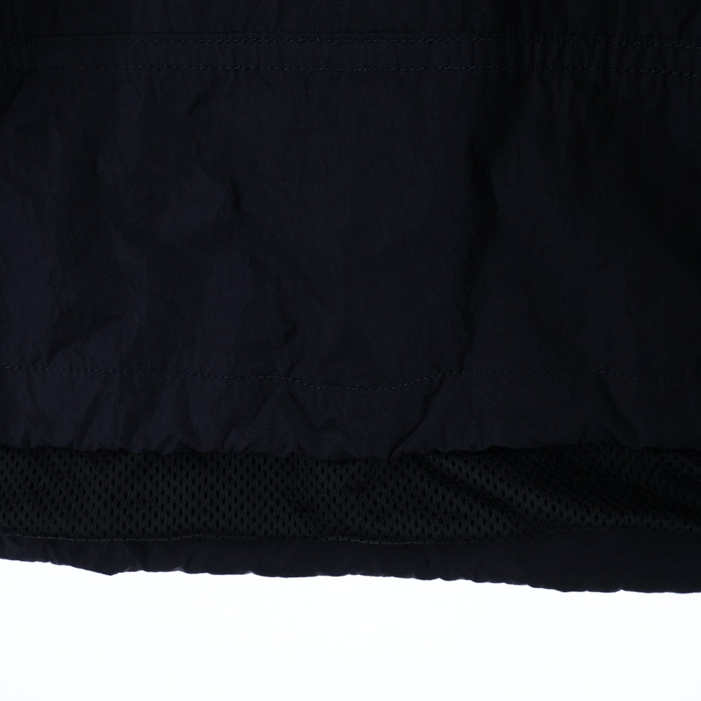 BALENCIAGA(バレンシアガ) 19SS ロゴデザイン ハーフジップ アノラック ナイロン パーカー ブラック 556229 TYD33