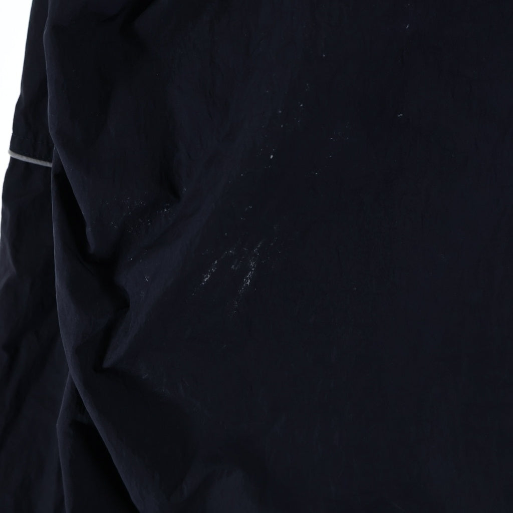 BALENCIAGA(バレンシアガ) 19SS ロゴデザイン ハーフジップ アノラック ナイロン パーカー ブラック 556229 TYD33