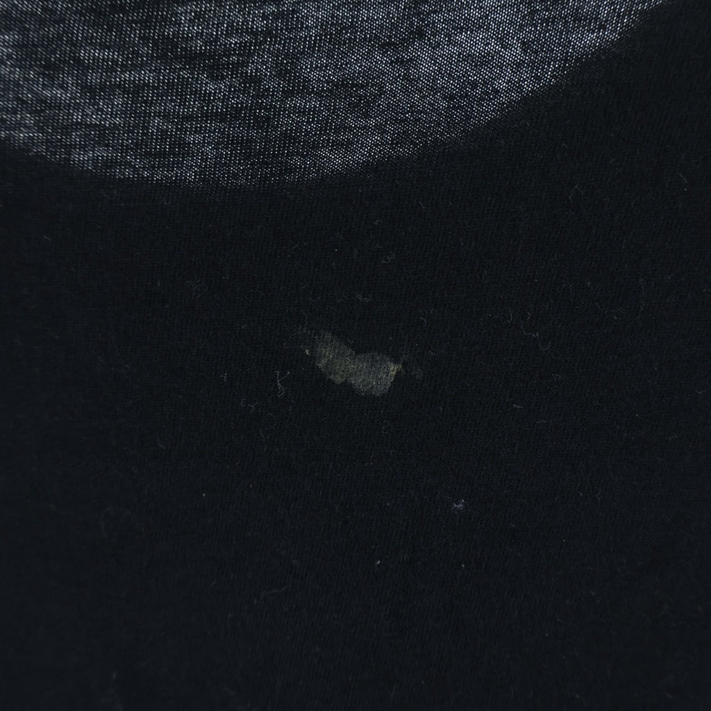 Yohji Yamamoto POUR HOMME(ヨウジヤマモト プールオム) 19SS パッチデザイン クルー ネック 長袖Tシャツ カットソー ブラック HH-T90-880