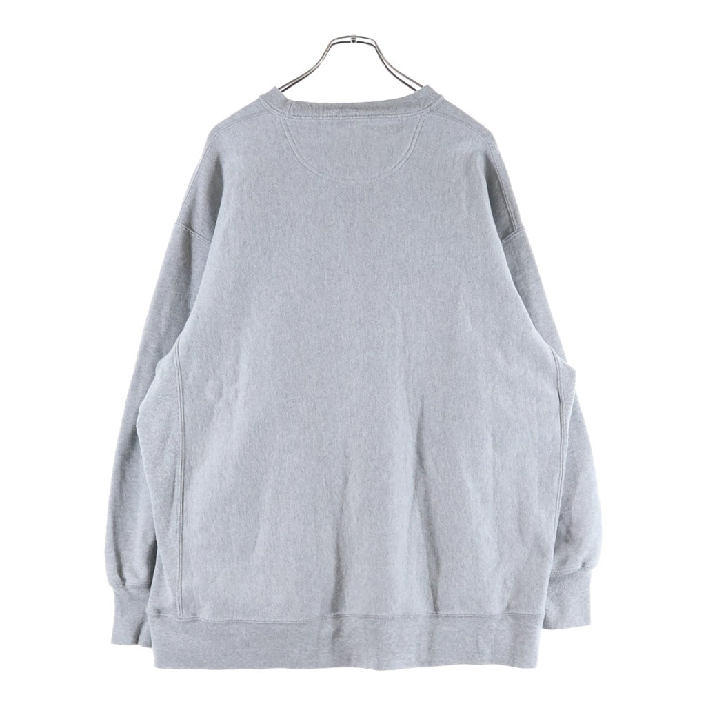 CHAMPION(チャンピオン) 90s Vintage Original Reverse Weave オリジナル リバース ウィーブ カレッジロゴ ノースダコタ大学 クルーネック スウェットトレーナー グレー
