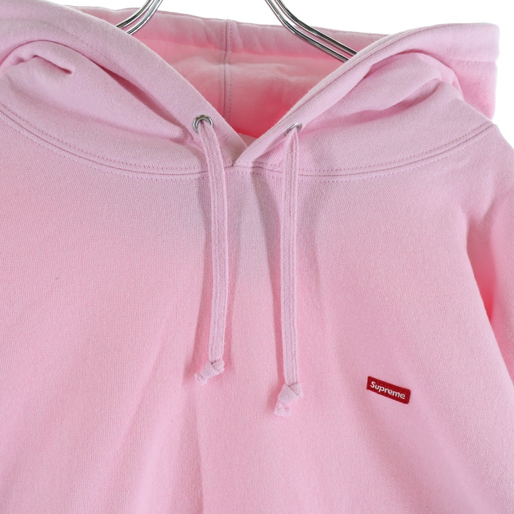 SUPREME(シュプリーム) 24SS Small Box Hooded Sweatshirt スモール ボックス スウェット プルオーバーパーカー ライトピンク