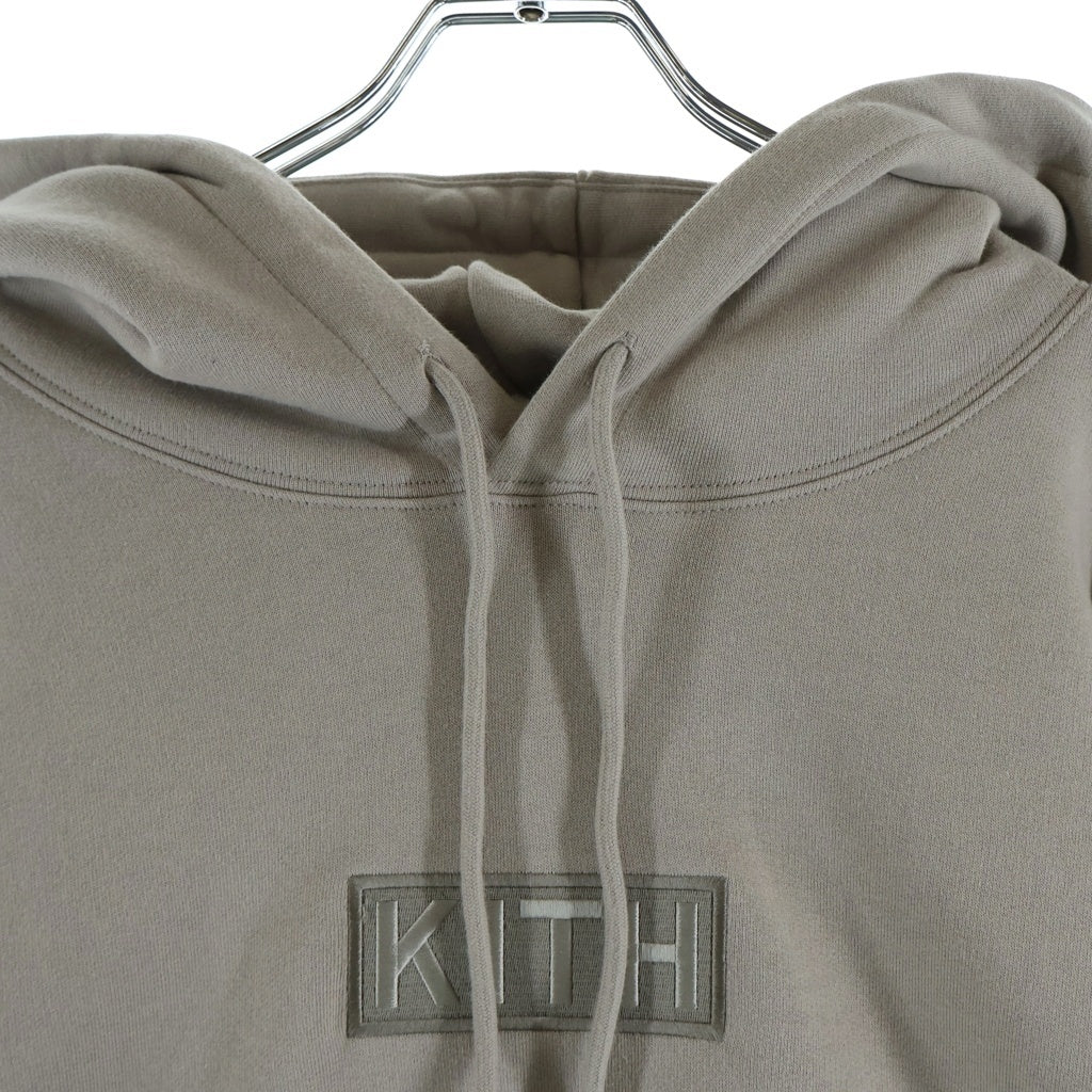 KITH(キス) Classic Logo Williams Hoodie MADE-TO-ORDER Molecule クラシック ロゴ ウィリアムズ III フーディー メイド-トゥー-オーダー モレキュール ベージュ KHM032549