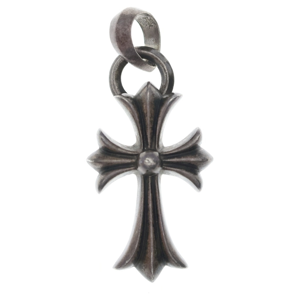 CHROME HEARTS(クロムハーツ) CH CRS SML W/BALE Wベイル スモールCHクロス ペンダントトップ シルバー BCA218