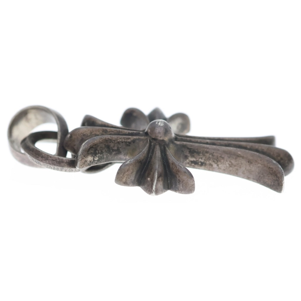 CHROME HEARTS(クロムハーツ) CH CRS SML W/BALE Wベイル スモールCHクロス ペンダントトップ シルバー BCA218