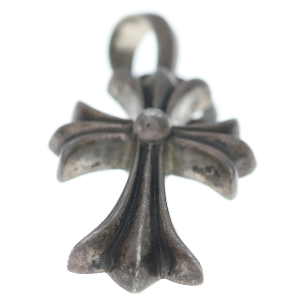 CHROME HEARTS(クロムハーツ) CH CRS SML W/BALE Wベイル スモールCHクロス ペンダントトップ シルバー BCA218