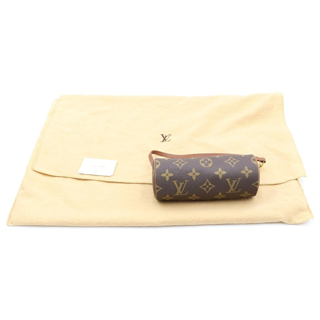LOUIS VUITTON(ルイヴィトン) モノグラム パピヨン30 ボストンバッグ ハンドバッグ ブラウン レザー×PVC M51365