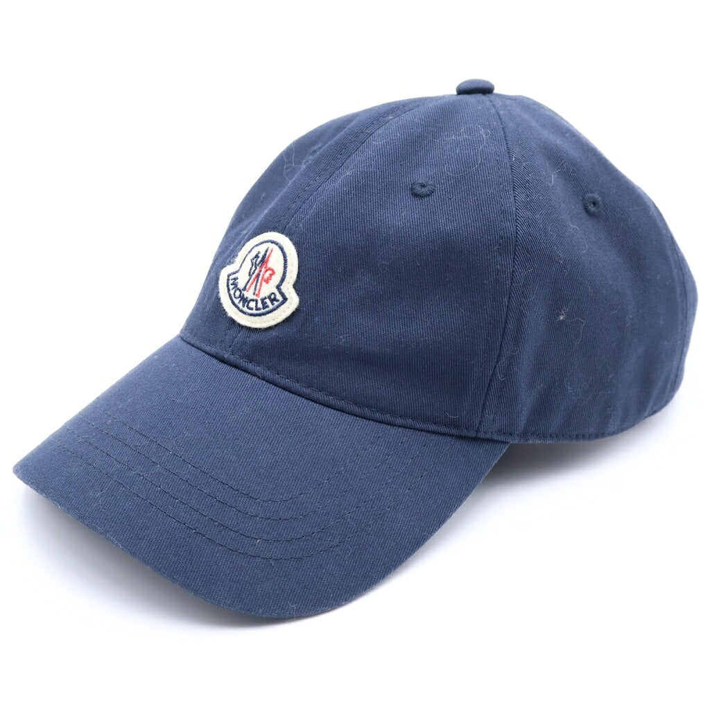 MONCLER(モンクレール) ベースボール キャップ 帽子 コットン ネイビー I10913B00035 V0090
