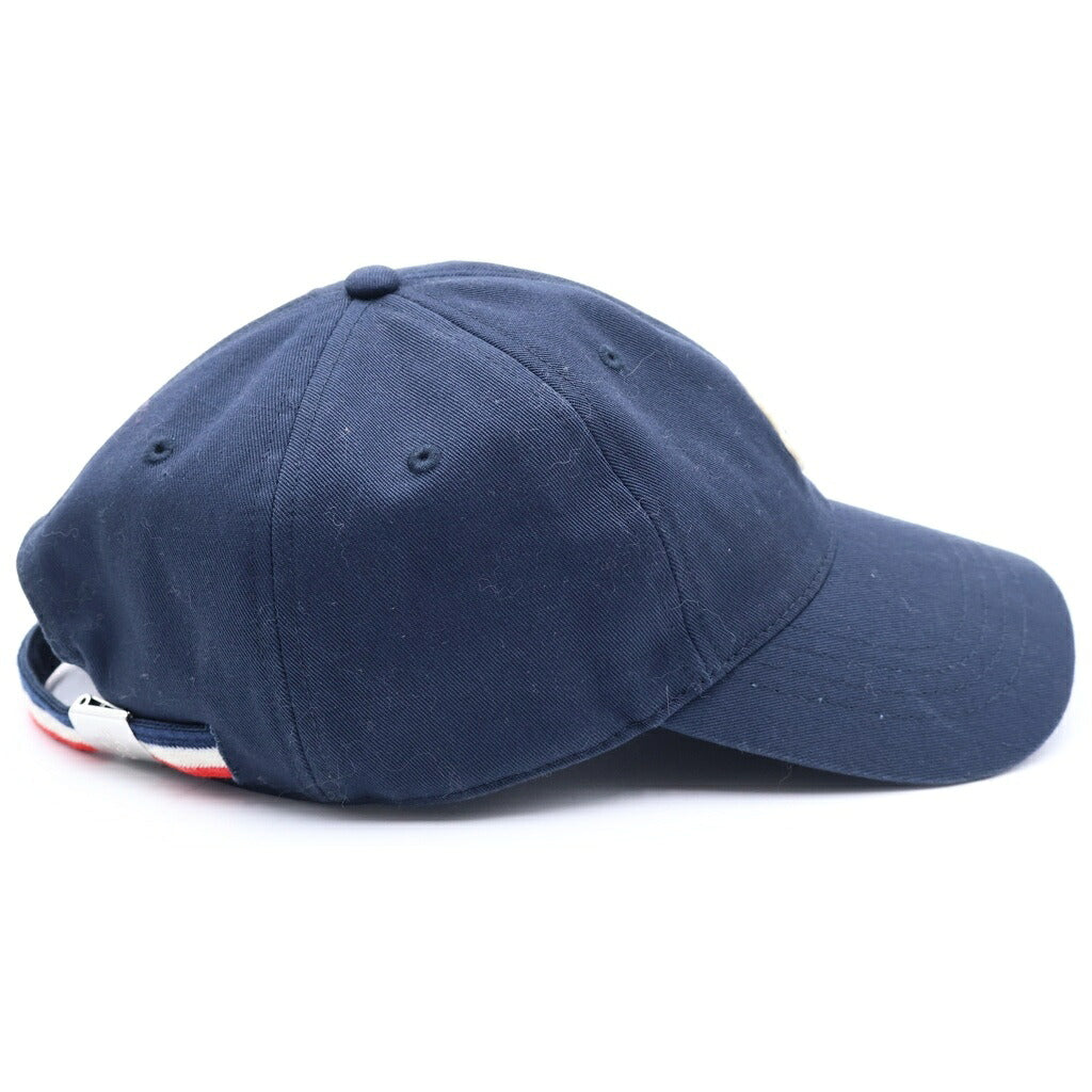 MONCLER(モンクレール) ベースボール キャップ 帽子 コットン ネイビー I10913B00035 V0090