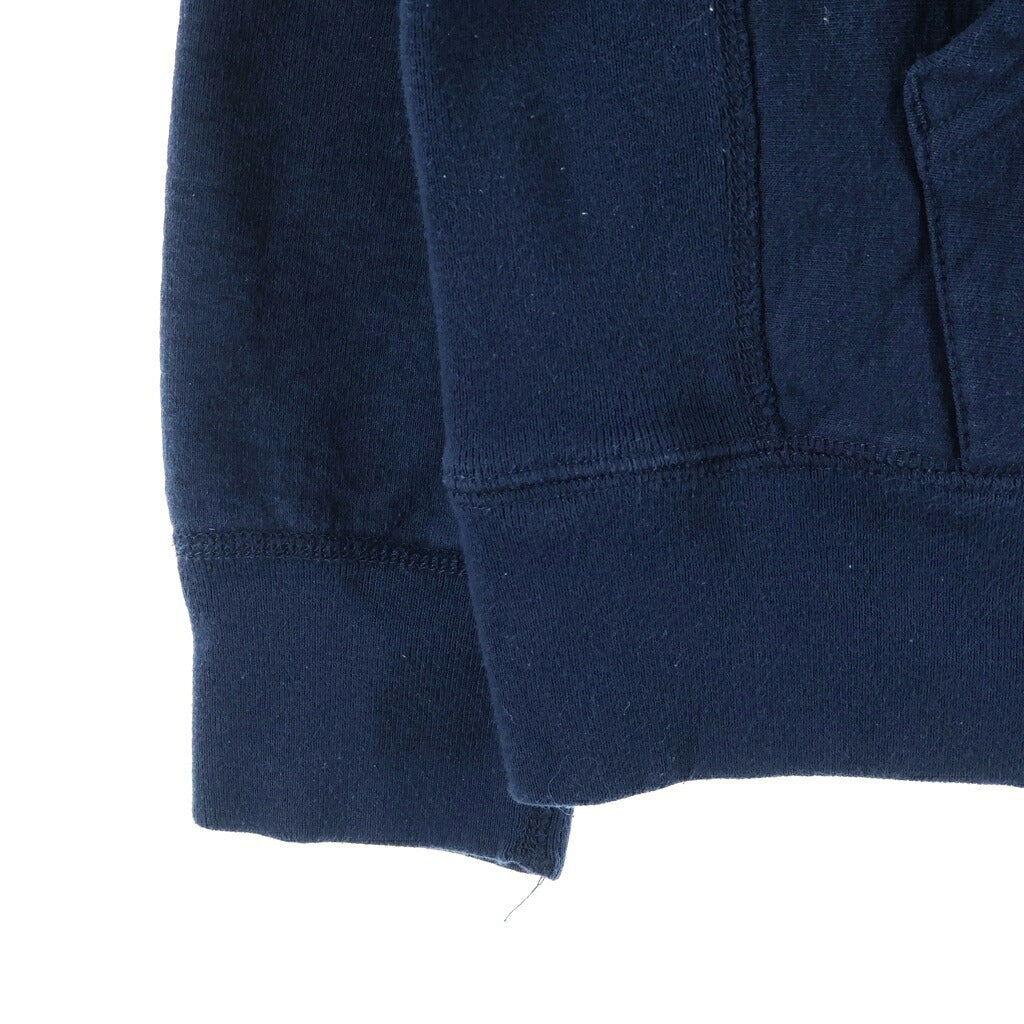 SUPREME(シュプリーム) パーフォレーテッド レザー フーディ パーカー ネイビー RN101837