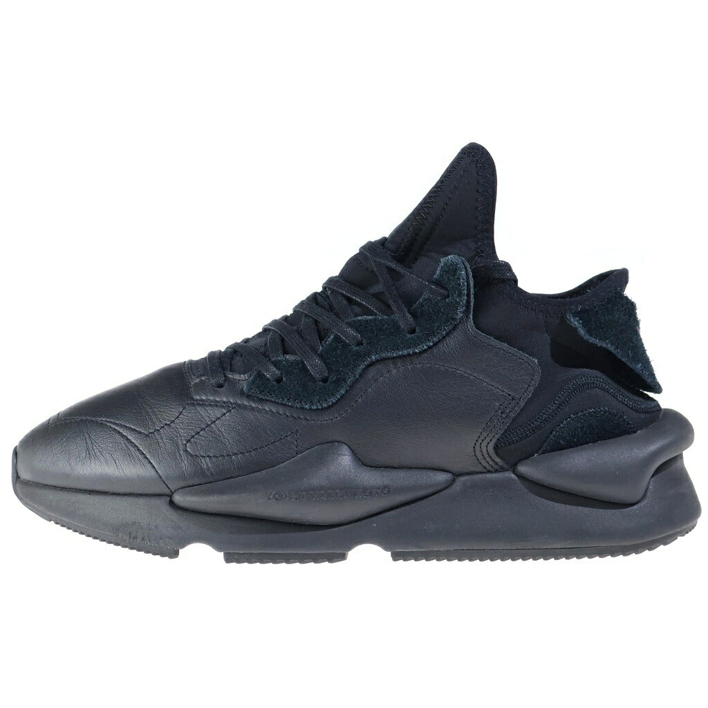 Y-3(ワイスリー) KAIWA ローカット スニーカー レザー ブラック