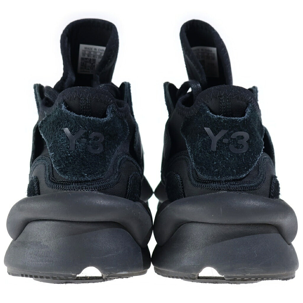 Y-3(ワイスリー) KAIWA ローカット スニーカー レザー ブラック