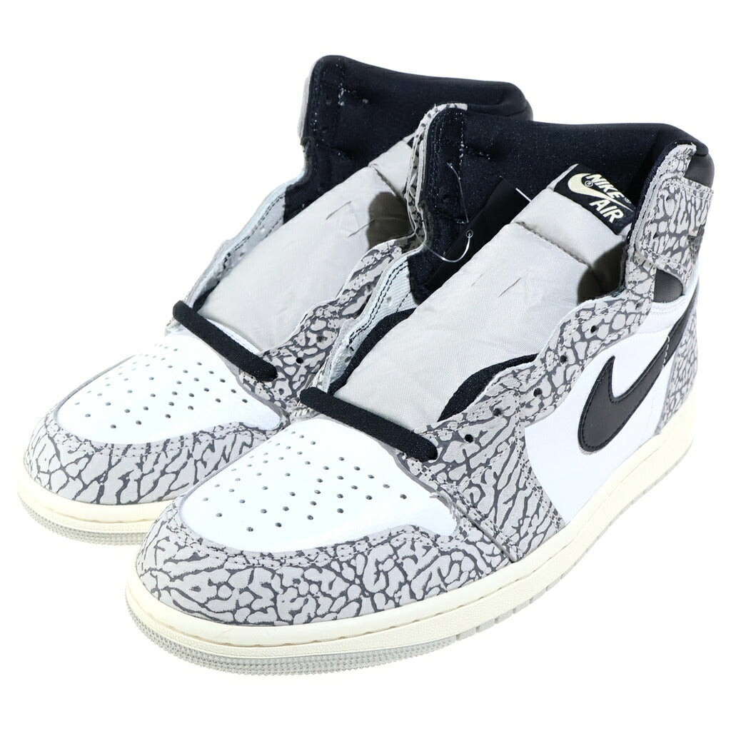 NIKE(ナイキ) AIR JORDAN 1 HIGH OG DZ5485-052 エアジョーダン1 ハイカットスニーカー グレー/ホワイト US10/28cm