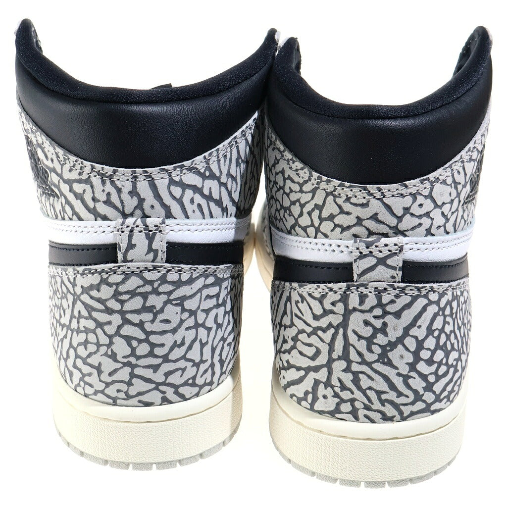 NIKE(ナイキ) AIR JORDAN 1 HIGH OG DZ5485-052 エアジョーダン1 ハイカットスニーカー グレー/ホワイト US10/28cm