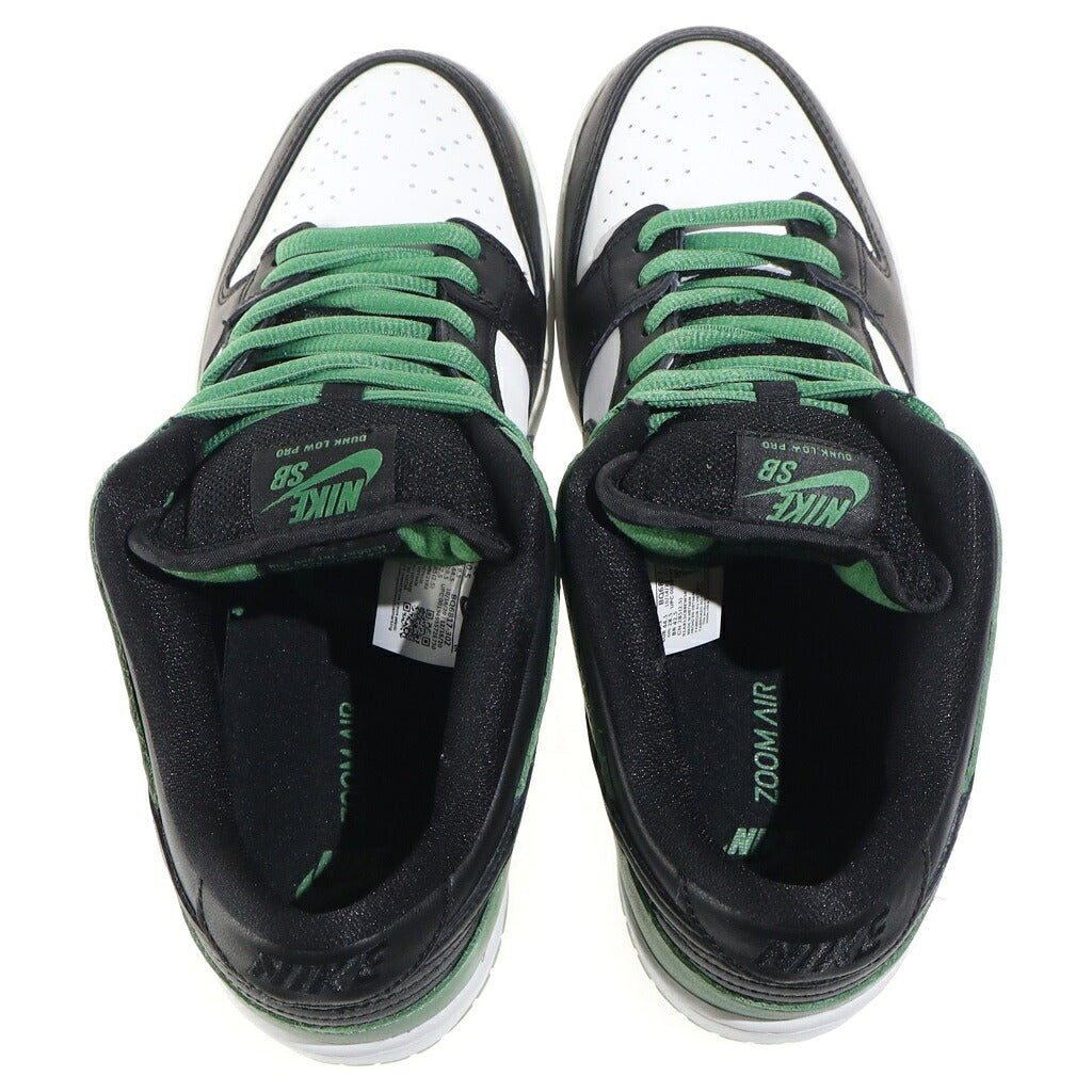 NIKE SB(ナイキエスビー) DUNK LOW PRO BQ6817-302 ダンク ローカットスニーカー グリーン/ホワイト/ブラック US10.5/28.5cm