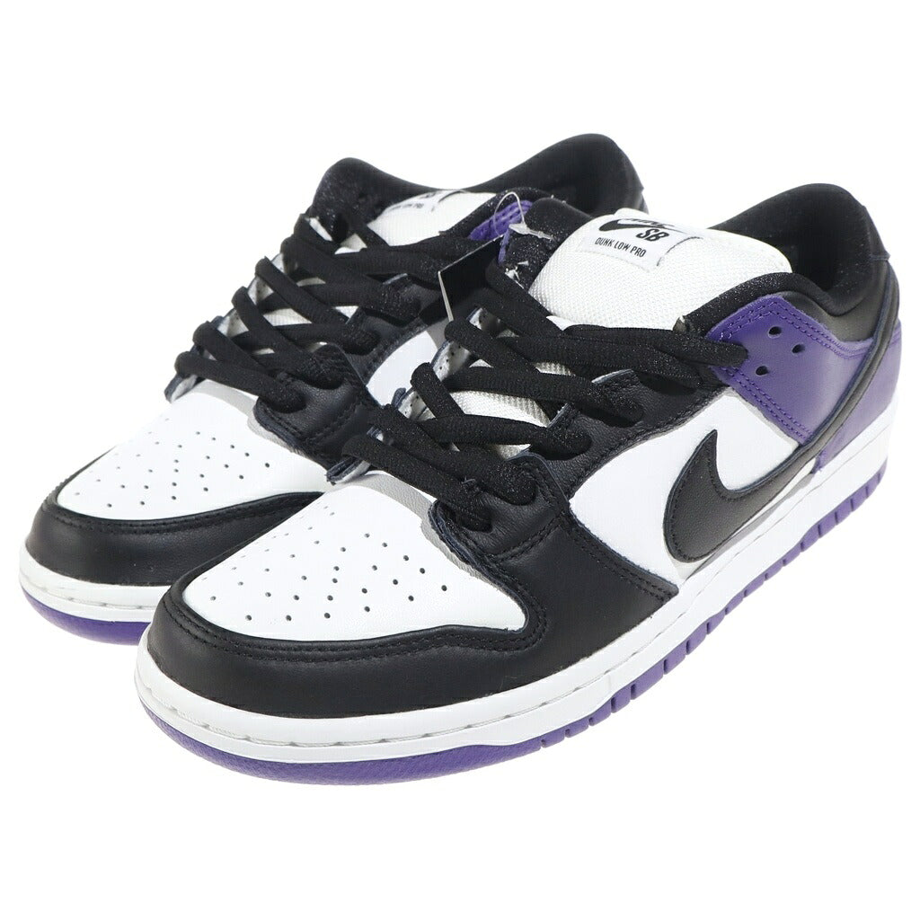 NIKE SB(ナイキエスビー) DUNK LOW PRO COURT PURPLE BQ6817-500 ダンク プロ ローカットスニーカー パープル/ホワイト/ブラック US10.5/28.5cm