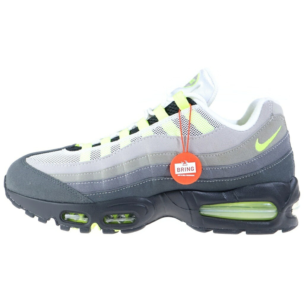 NIKE(ナイキ) AIR MAX 95 OG BIG BUBBLE NEON YELLOW HM4740-001 エアマックス95 ビッグバブル イエローグラデ ローカットスニーカー イエロー/グレー US10.5/28.5cm