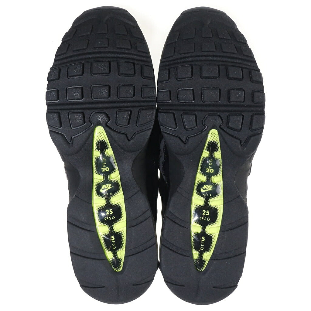 NIKE(ナイキ) AIR MAX 95 OG BIG BUBBLE HRJK IM8063-010 エアマックス95 ビッグバブル ローカットスニーカー イエロー/ブラック US11/29cm