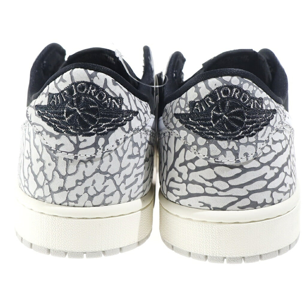 NIKE(ナイキ) AIR JORDAN 1 RETRO LOW OG BLACK CEMENT CZ0790-001 エアジョーダン1 ブラックセメント ローカットスニーカー ブラック/グレー US10.5/28.5cm