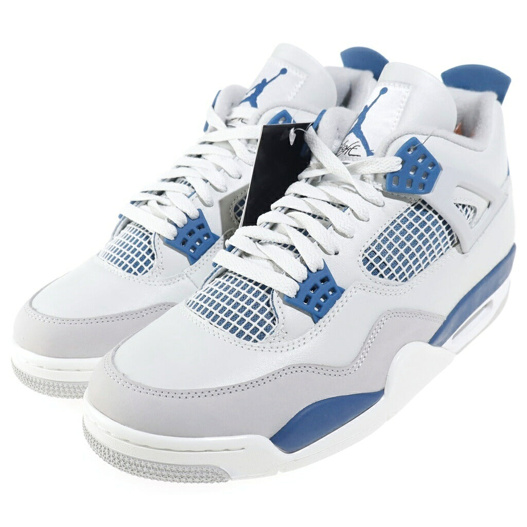 NIKE(ナイキ) AIR JORDAN 4 RETRO INDUSTRIAL BLUE FV5029-141 エアジョーダン4 レトロ ローカットスニーカー ホワイト/ブルー US10.5/28.5cm