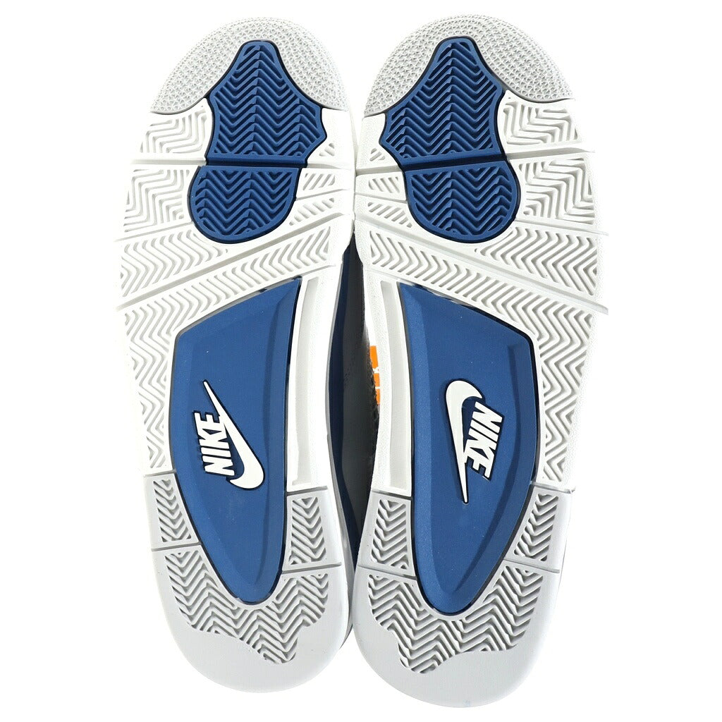 NIKE(ナイキ) AIR JORDAN 4 RETRO INDUSTRIAL BLUE FV5029-141 エアジョーダン4 レトロ ローカットスニーカー ホワイト/ブルー US10.5/28.5cm