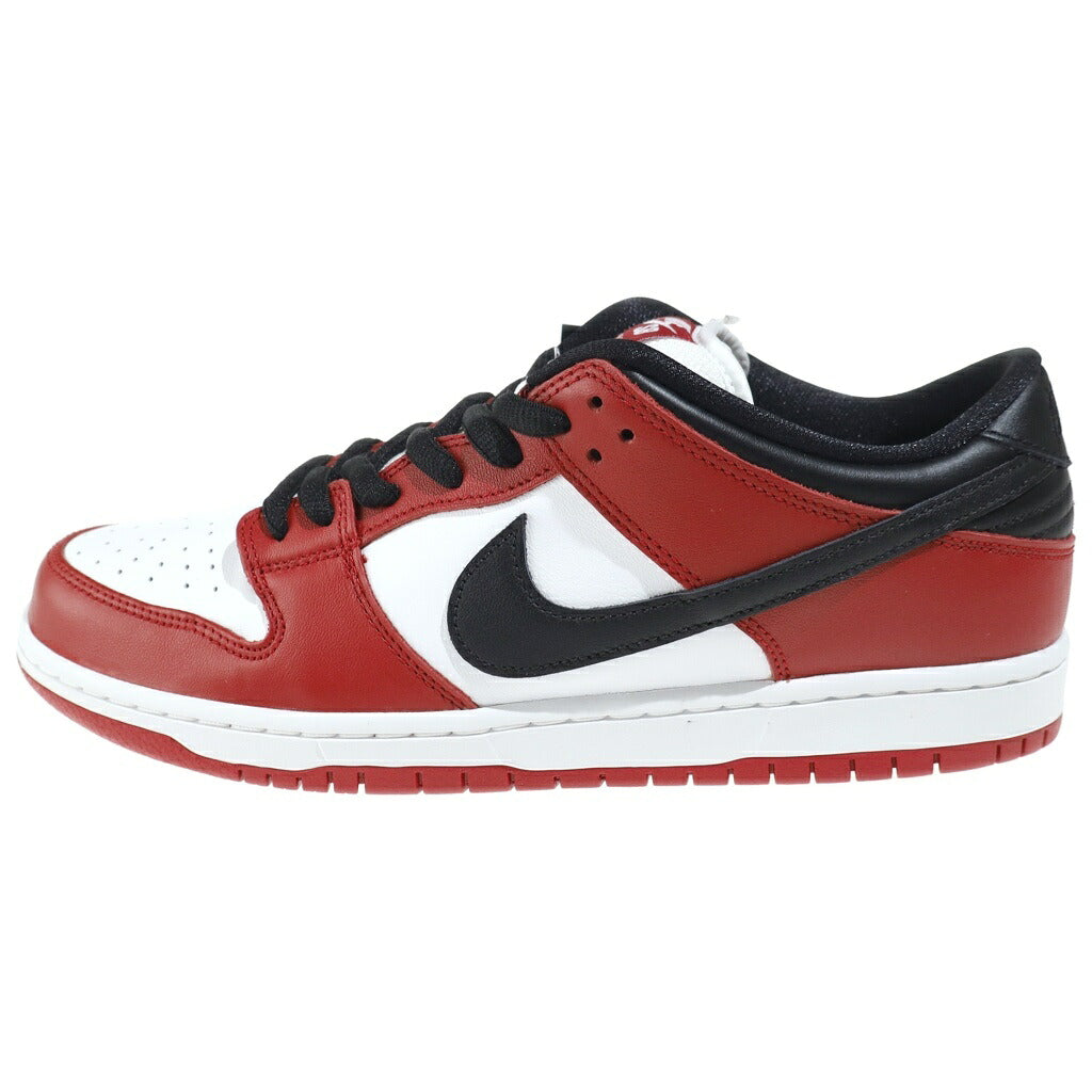 NIKE SB(ナイキエスビー) DUNK LOW PRO J-PACK CHICAGO/VARSITY RED AND WHITE BQ6817-600 ダンク シカゴ ローカットスニーカー レッド/ホワイト US10.5/28.5cm