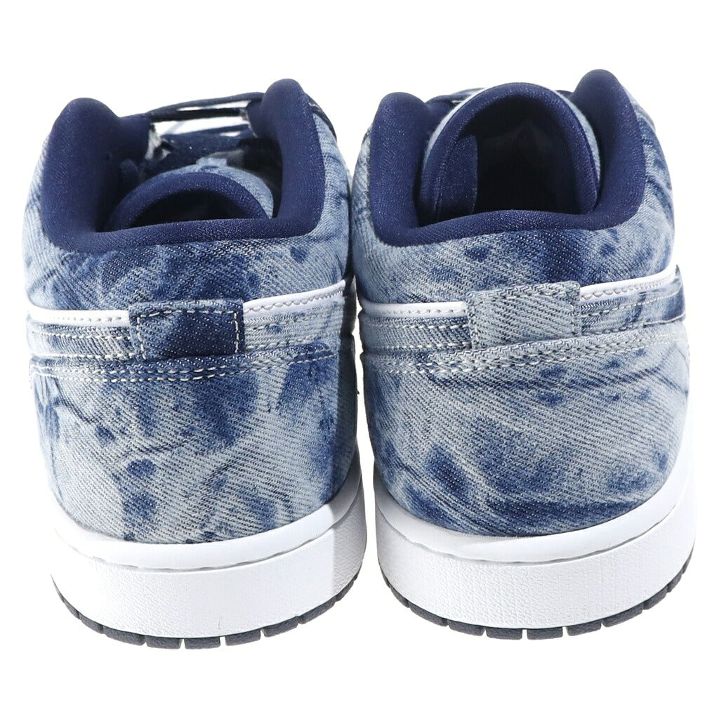 NIKE(ナイキ) AIR JORDAN 1 LOW WASHED DENIM CZ8455-100 エアジョーダン1 ウォッシュドデニム ローカットスニーカー インディゴ/ホワイト US10.5/28.5cm
