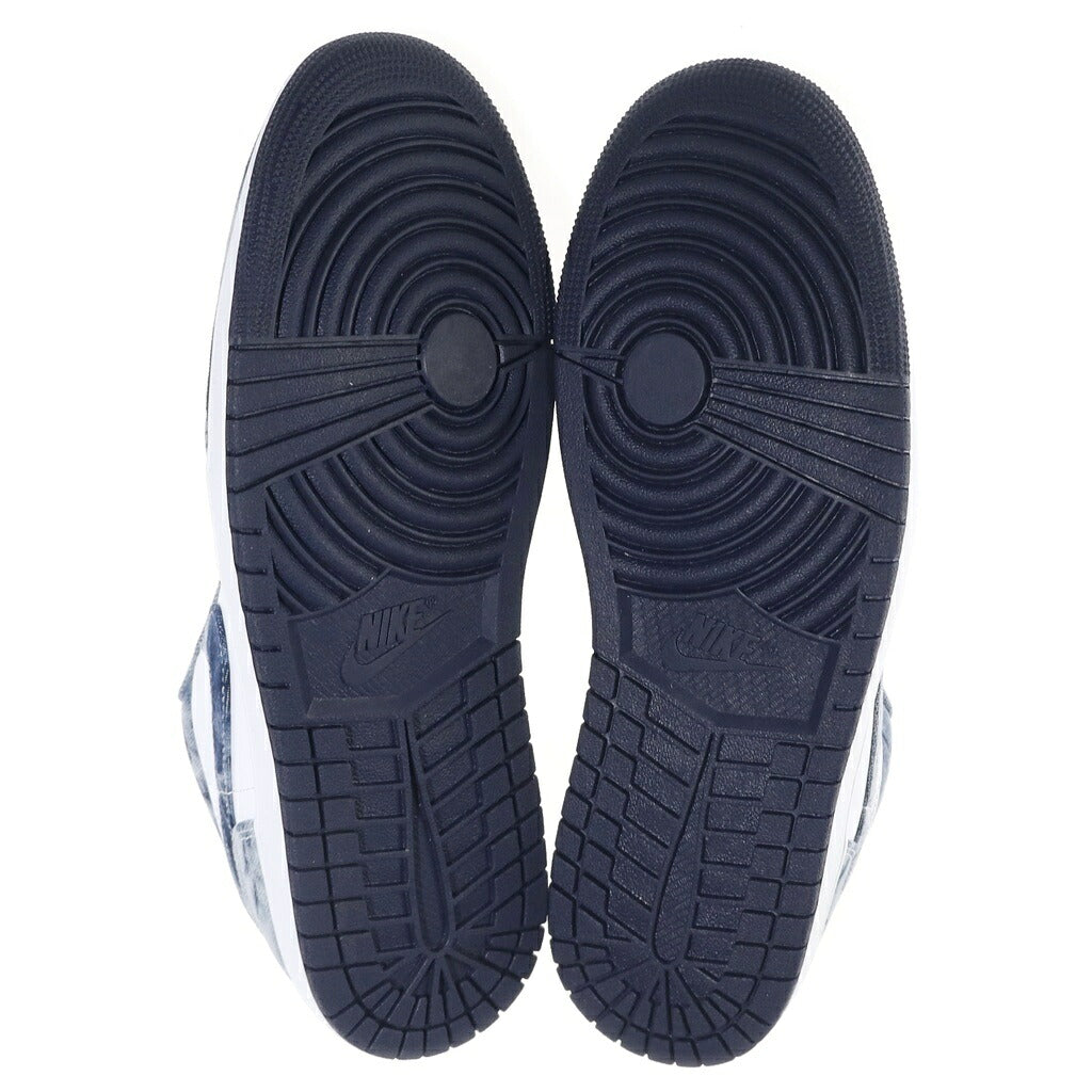 NIKE(ナイキ) AIR JORDAN 1 LOW WASHED DENIM CZ8455-100 エアジョーダン1 ウォッシュドデニム ローカットスニーカー インディゴ/ホワイト US10.5/28.5cm