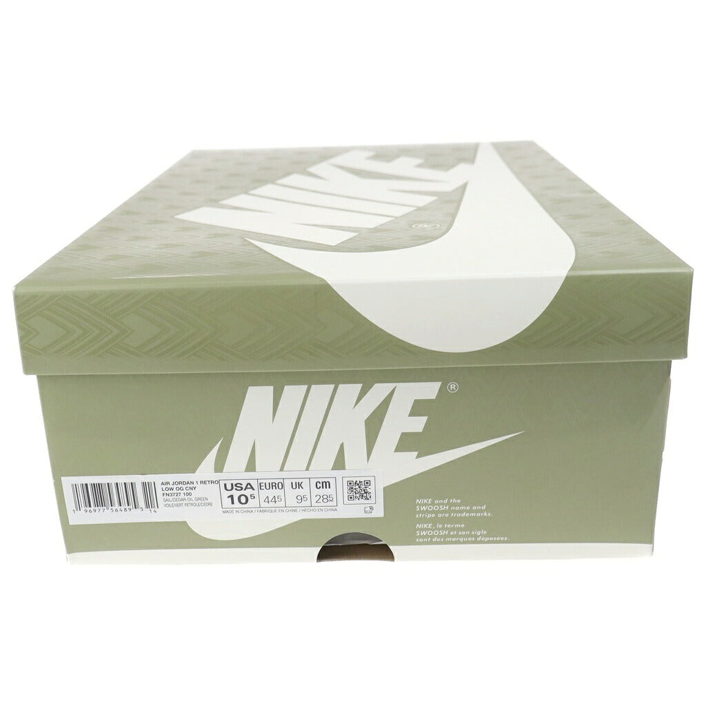 NIKE(ナイキ) AIR JORDAN 1 LOW OG CHINESE NEW YEAR/YEAR OF THE DRAGON FN3727-100 エアジョーダン1 チャイニーズニューイヤー/イヤーオブザドラゴン ローカットスニーカー グリーン/ホワイト US10.5/28.5cm