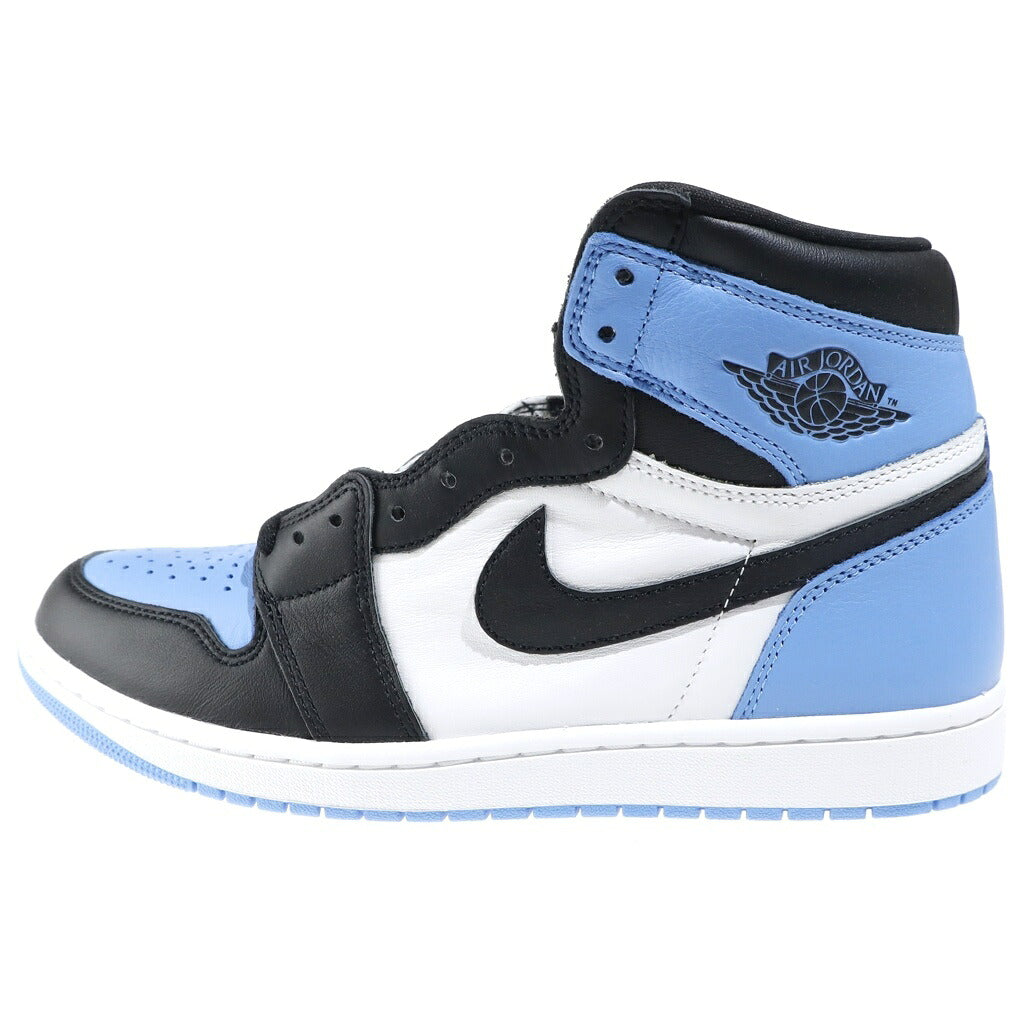 NIKE(ナイキ) AIR JORDAN 1 RETRO HIGH OG UNIVERSITY BLUE/UNC TOE エアジョーダン1 レトロ ユニバーシティブルー ハイカットスニーカー ブルー/ホワイト US10.5/28.5cm DZ5485-400