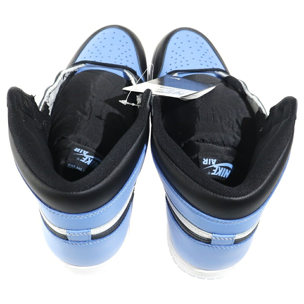 NIKE(ナイキ) AIR JORDAN 1 RETRO HIGH OG UNIVERSITY BLUE/UNC TOE エアジョーダン1 レトロ ユニバーシティブルー ハイカットスニーカー ブルー/ホワイト US10.5/28.5cm DZ5485-400