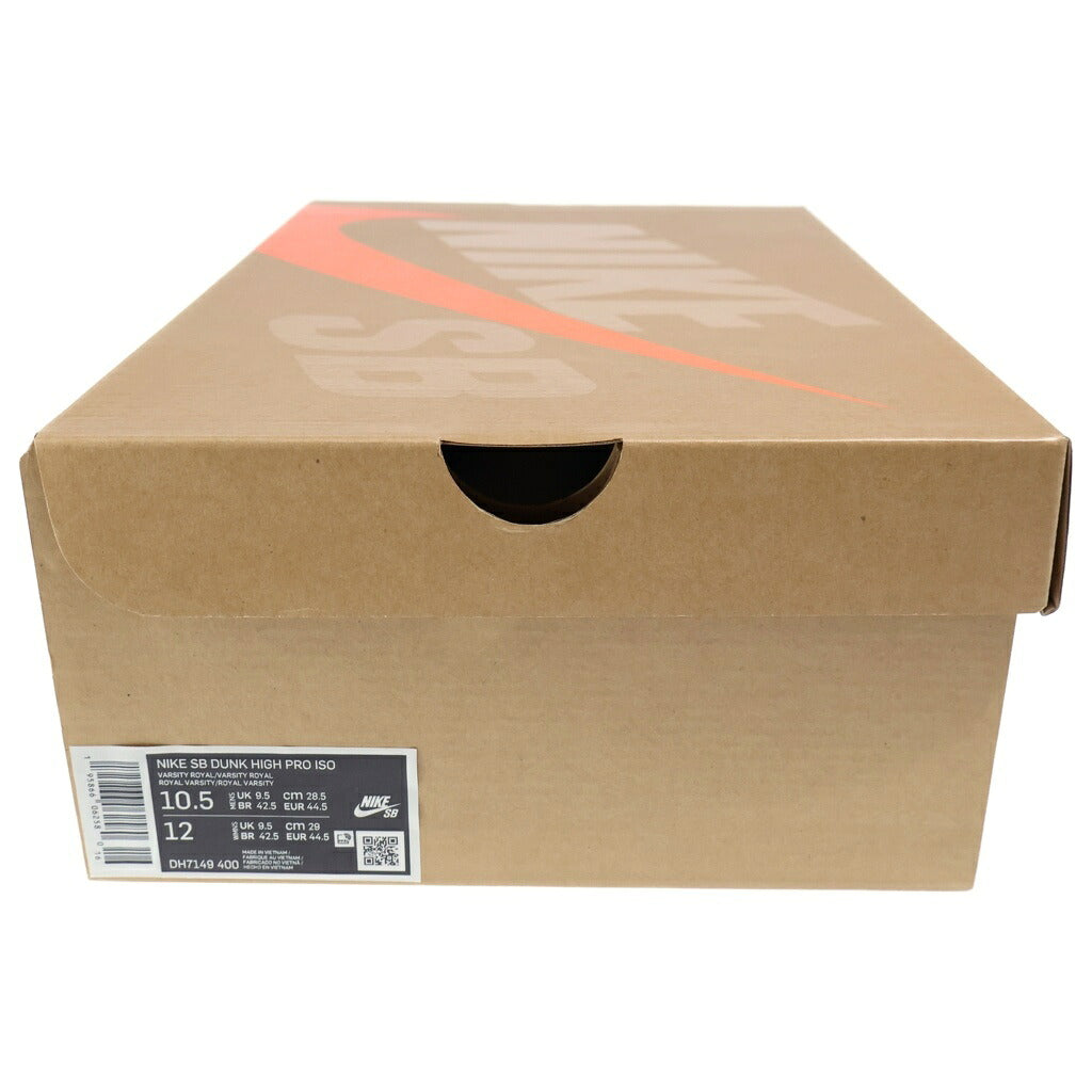 NIKE SB(ナイキエスビー) DUNK HIGH ORANGE LABEL KENTUCKY DH7149-400 ダンク オレンジレーベル ケンタッキー ハイカットスニーカー ホワイト/ブルー US10.5/28.5cm