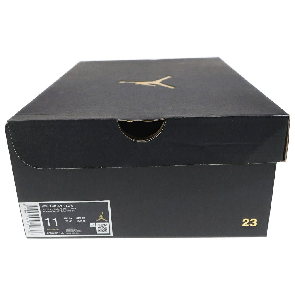NIKE(ナイキ) AIR JORDAN 1 LOW PARIS CV3043-100 エアジョーダン1 パリス ローカットスニーカー ホワイト/グレー US11/29cm