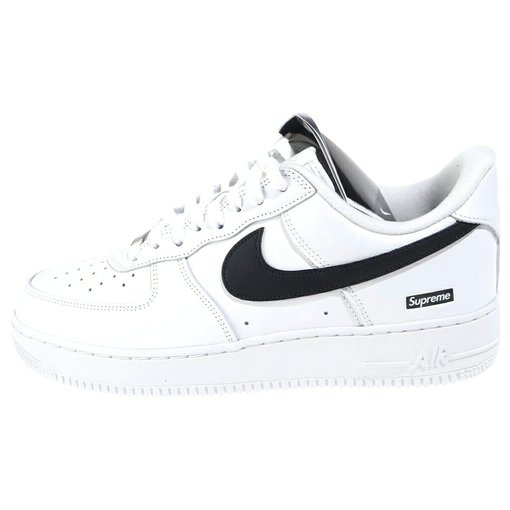NIKE(ナイキ) ×SUPREME AIR FORCE 1 LOW CU9225-102 シュプリーム エアフォース1 ローカットスニーカー ホワイト/ブラック US10.5/28.5cm