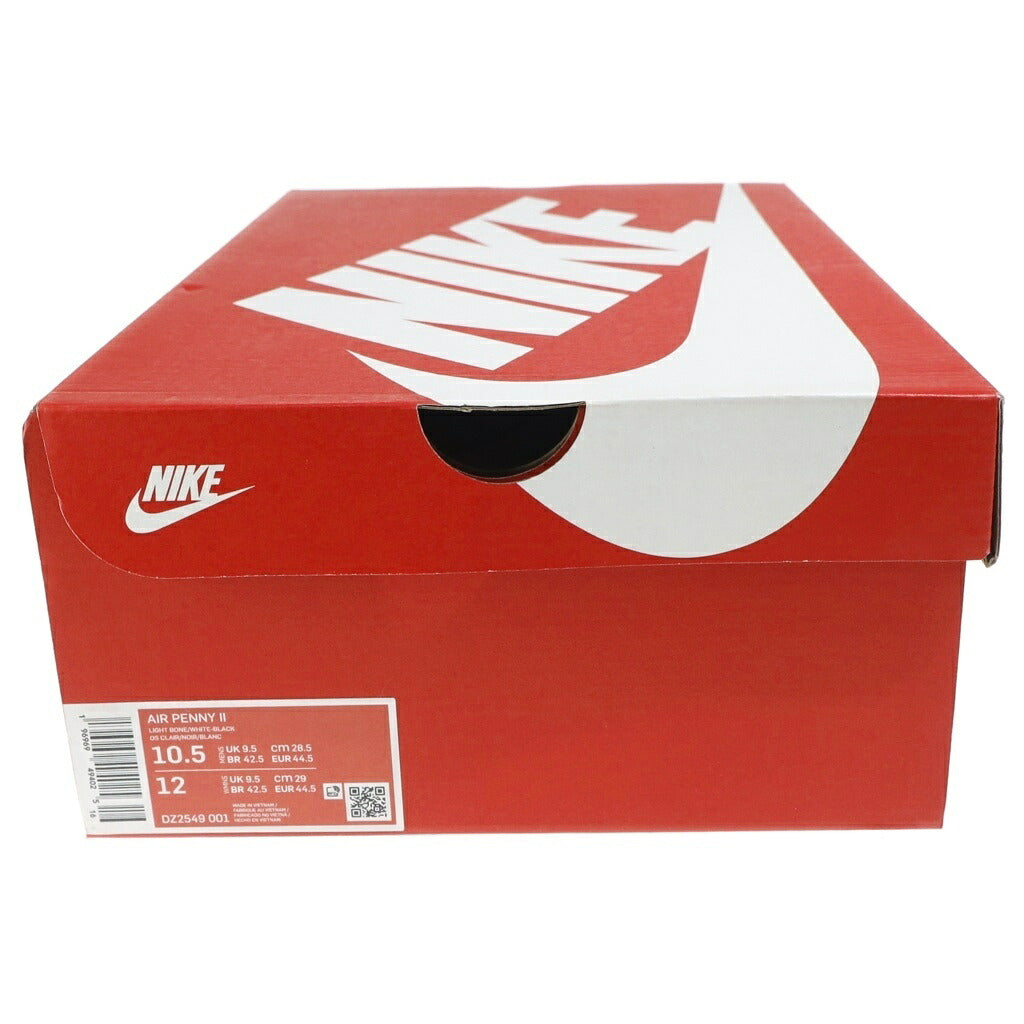 NIKE(ナイキ) AIR PENNY 2 PANDA DZ2549-001 エアペニー2 パンダ ハイカットスニーカー ホワイト/ブラック US10.5/28.5cm