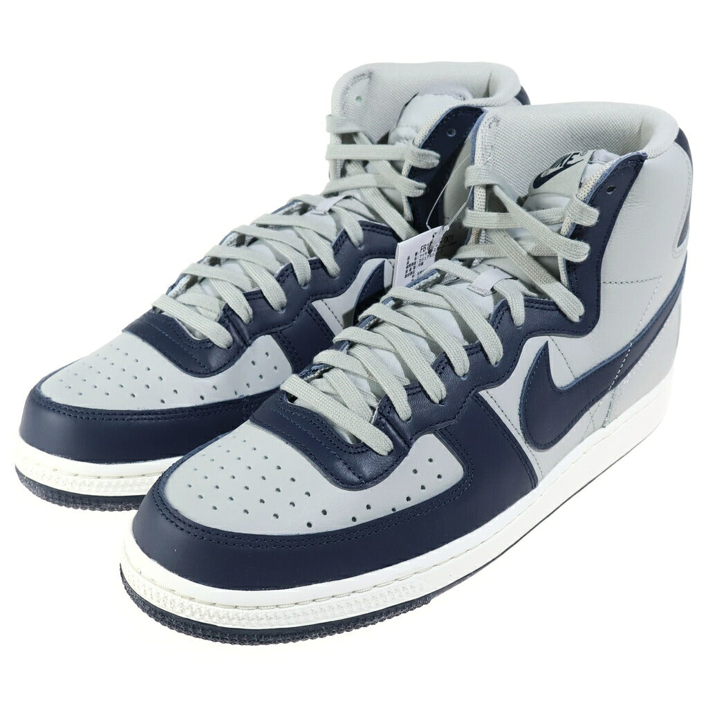 NIKE(ナイキ) TERMINATOR HIGH GEORGETOWN/GRANITE AND DARK OBSIDIAN FB1832-001 ターミネーター ハイカットスニーカー ブラック/グレー US11/29cm