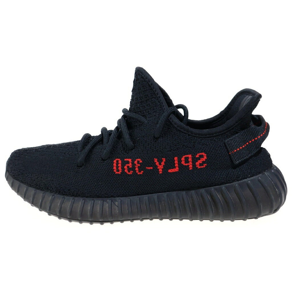 adidas(アディダス) YEEZY BOOST 350 V2 CORE BLACK/RED CP9652 イージーブースト 350V2 コアブラック ローカットスニーカー ブラック/レッド US8.5/26.5cm