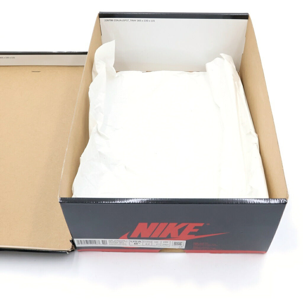 NIKE(ナイキ) AIR JORDAN 1 HIGH OG PATENT BRED 555088-063 エアジョーダン1 パテントブレッド ハイカットスニーカー レッド/ブラック US8.5/26.5cm