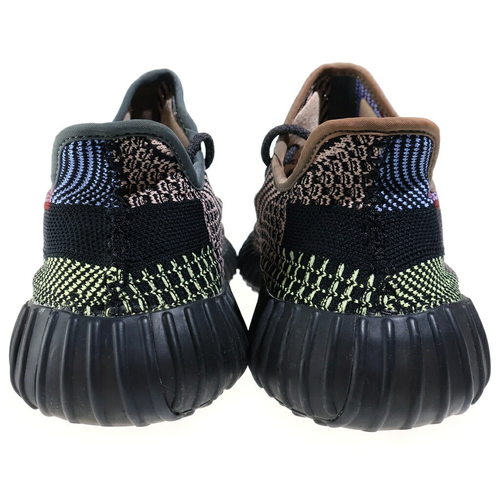 adidas(アディダス) YEEZY BOOST 350 V2 YECHEIL FW5190 イージーブースト 350V2 イェチェイル ローカットスニーカー ブラック/マルチ US8.5/26.5cm