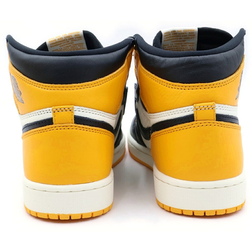 NIKE(ナイキ) AIR JORDAN 1 RETRO HIGH OG TAXI 555088-711 エアジョーダン1 レトロ タクシー ハイカットスニーカー イエロー/ホワイト/ブラック US8.5/26.5cm