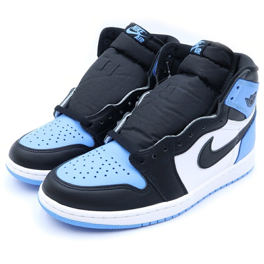 NIKE(ナイキ) AIR JORDAN 1 RETRO HIGH OG UNIVERSITY BLUE/UNC TOE DZ5485-400 エアジョーダン1 レトロ ユニバーシティブルー ハイカットスニーカー ブルー/ホワイト US8.5/26.5cm