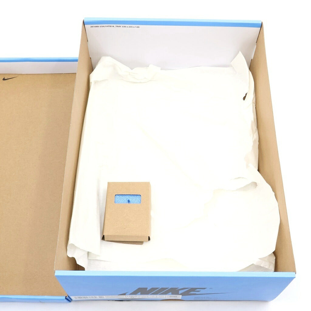 NIKE(ナイキ) AIR JORDAN 1 RETRO HIGH OG UNIVERSITY BLUE/UNC TOE DZ5485-400 エアジョーダン1 レトロ ユニバーシティブルー ハイカットスニーカー ブルー/ホワイト US8.5/26.5cm